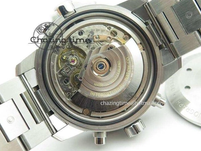 MIROTIME 1228 Versatile Aquatimer Chrono IW376803 V6F 1:1 Best Edition White Dial On SS Bracelet A 7359